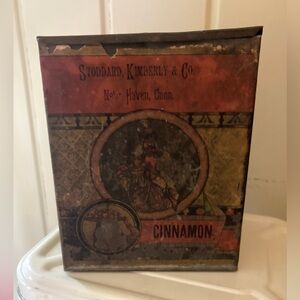 Vintage Cinnamon Tin for the Collector